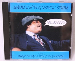 Andrew Big Voice Odom Feel So Good Cd 1993 Blues Little Milton Magic Slim - £11.86 GBP