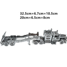 style: Single layer trailer - 3DStainless Steel Metal Puzzle - £266.96 GBP