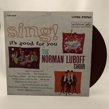 The Norman Luboff Choir: Sing! It&#39;s Good For You LPM/LSP-2475 RCA Victor Rec - £8.04 GBP