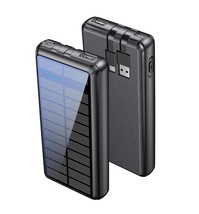 Portable Charger 36800mAh, LENGSUM Power Bank Solar Charger - £64.52 GBP
