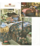 Bedroom Duvet Cover Bed Skirt Throw Pillow Sham Tablecloth &amp; Topper Sew ... - $244.35 MXN