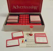 Adverteasing Game of Slogans Commercials Jingles Cadaco 1988 - £4.68 GBP