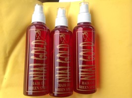 12 Each Niai gold Oil Sheen Spray For Human and Synthetic Hair 8oz Wigs - $64.35