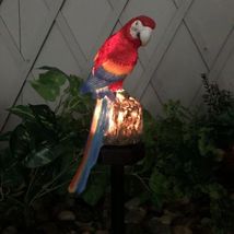 Led Solar Garden Lights Parrot Lamp for Pathway Landscape Yard Patio Law... - $22.00