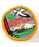 Vintage Columbia Pacific Council Round Twill Boy Scouts America Camp Patch - $193.30 MXN