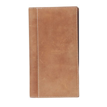 Myra Bag #3859 Leather 6.5&quot;x3.75&quot; Men&#39;s Fold Wallet~Multiple Card Slots~Concho~ - £28.11 GBP