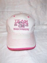 Duck Dynasty Team -Si- Baseball Hat Cap A&amp;E White and Hot Pink in Color - $7.77