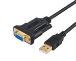 CableCreation USB to RS232 Adapter with PL2303 Chip 3.3 FT, USB 2.0 to R... - £17.30 GBP