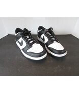 Nike Dunk Low Retro Sneakers CW1590-100 Youth  Sz 7 Panda Black White - $528.81 MXN