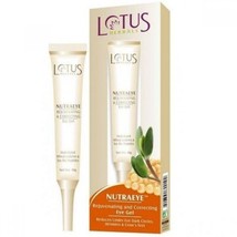Lotus Herbals Nutraeye Rejuvenating And Correcting Eye Gel, 10g (pack of 2) - $28.62