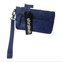 Shiraleah Blue Leather Wristlet - £27.63 GBP