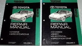 1992 Toyota MR2 MR 2 Service Repair Shop Workshop Manual Set NEW - $227.95