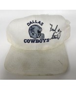 Fred Strickland Autographed Dallas Cowboys Football Hat - $285.10 MXN