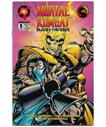 Mortal Kombat: Blood &amp; Thunder #5 (1994) *Malibu Comics / Cover By Patri... - $75.44 MXN