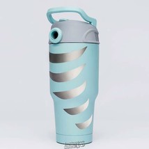 Sharper Image-Breeze Blast Personal Air Cooler Light Blue 4.5&quot;dia.x10.5&quot;H - £25.96 GBP
