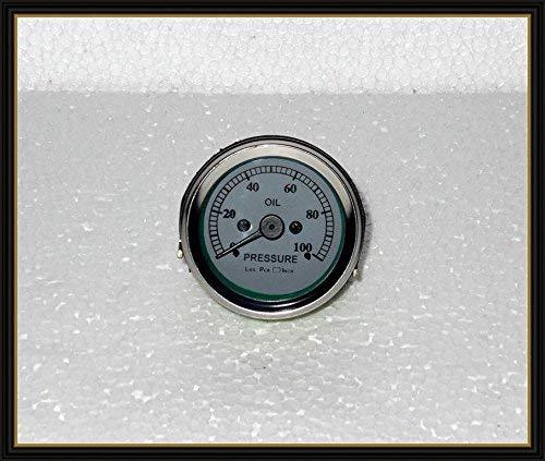David Brown Tractor Gauge- Oil Pressure with 52mm Dia, 1/8&quot; NPT - $32.57