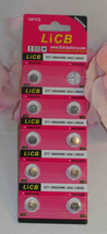 9 Button Batteries Licb AG 4 Silver Oxide Battery 1.55V 377/SR626SW/AG4/ LR626 - £5.50 GBP