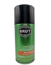 BRUT Balancing Shave Cream Original Fragrance W/Aloe &amp; Vitamin E 11 oz - $29.99