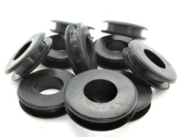 1 1/4” x 3/4” ID w 1/4” Groove Rubber Wire Grommet for Tube Cables Panel Bushing - £9.44 GBP+