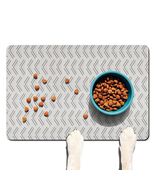 Generic Dog Bowl Mat Absorbent Non-Slip Quick Dry 16x24 Inch Black-4 - $301.00 MXN