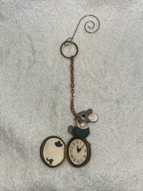 Midwest Import Merry Mousetales X-mas Ornament Hanging Pocket Watch Mous... - $10.28