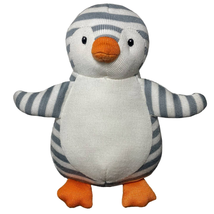 Little Jellycat Shiver Striped Penguin Plush Rattle Jingle Baby Toy - 9&quot; Tall - £13.88 GBP