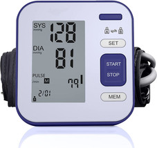 Blood Pressure Monitor Upper Arm - Automatic Digital Blood Pressure Machine - £27.05 GBP
