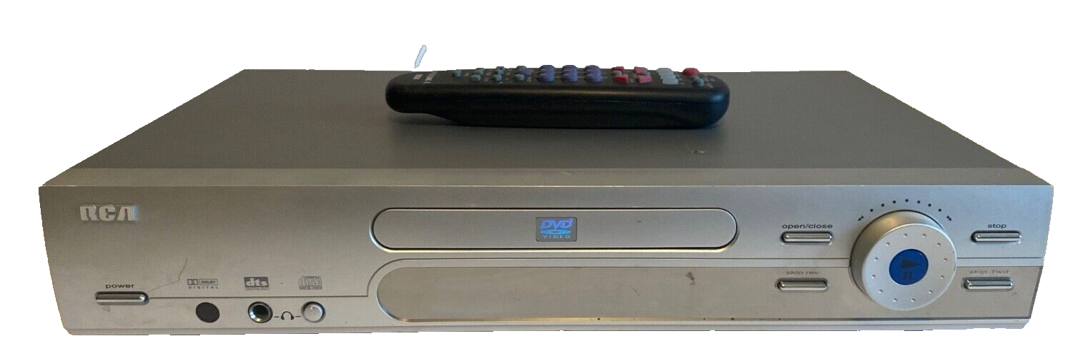 RCA Brand DVD Player RC6001P Optical Digital Audio Out Coax Component Composite - $20.55