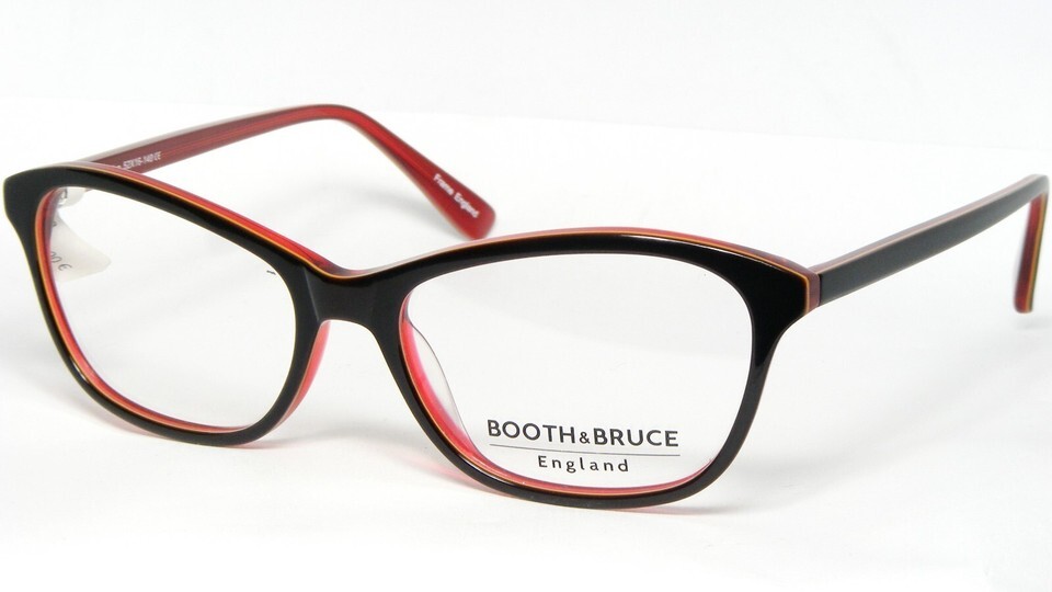 Booth &amp; Bruce ENGLAND BB1507 Liquorice EYEGLASSES GLASSES FRAME 52-18-140mm - $87.45