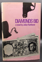 Julian Rathbone DIAMONDS BID First Ed. 1967 British Hardcover DJ Mystery... - £42.66 GBP