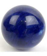 4&quot; Cobalt Blue Crystal Control Art Glass Paper Weight Hand Blown 3.7Lbs ... - $29.69