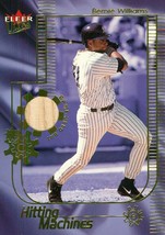 2002 Ultra Hitting Machines Game Bat  Bernie Williams Yankees - £5.92 GBP