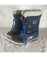 WOMAN’S SIZE 7 Youth 5 Blue SOREL ALPINE WATERPROOF WINTER DUCK BOOTS Sh... - $355.27 MXN