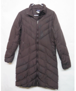 Patagonia Down With It Puffer Parka Women&#39;s Jacket purple plum Sz M Medi... - $1,095.57 MXN