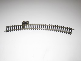 HO - NICKEL SILVER  18&quot; CURVE TERMINAL TRACK - EXC. - H21 - $26.69 MXN