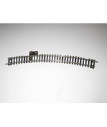 HO - NICKEL SILVER  18&quot; CURVE TERMINAL TRACK - EXC. - H21 - $26.15 MXN