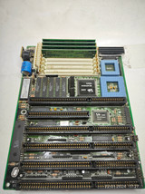 Rare 386 Motherboard PCChips M326 V 5.5 with AMD 40 Mhz CPU &amp; 4 MB RAM +... - $191.68