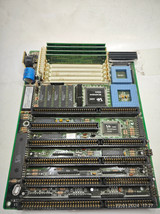 Rare 386 Motherboard PCChips M326 V 5.5 with AMD 40 Mhz CPU &amp; 4 MB RAM +... - £143.84 GBP