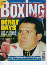 JULIO CESAR CHAVEZ BOXING BOXING NEWS MARCH 1998 MAGAZINE NO LABEL - £3.15 GBP