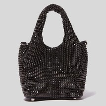  s Evening Bags Designer Crystal  Women Handbags Shinny Rhinestones Small Tote B - £78.09 GBP