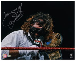 &#39;Mankind&#39; Mick Foley Autographed &quot;Have a Nice Day&quot; WWE 16&quot; x 20&quot; Photo F... - $95.00