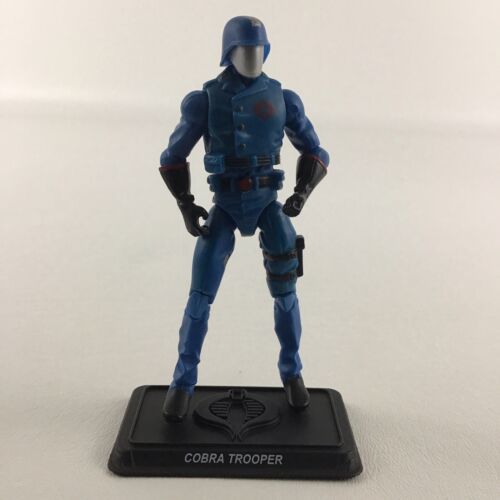 GI Joe 25th Anniversary Cobra Commander 4" Action Figure Trooper 2007 Hasbro Toy - £15.83 GBP
