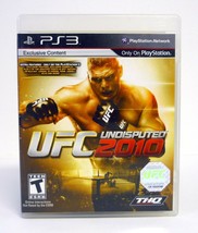 UFC Undisputed 2010 Authentic Sony PlayStation 3 PS3 Game 2010 - £2.92 GBP