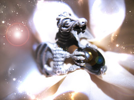 HAUNTED RING THE DRAGON'S FIRE LEGACY GOLDEN ROYAL COLLECTION MAGICK  image 2