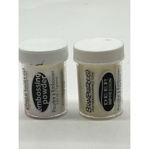 Lot of 2 Stampendous Embossing Powder Kaleidoscope Transparent EG020 &amp; EP030 - $11.29