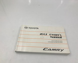 2007 Toyota Camry Owners Manual Handbook OEM D04B49032 - $17.32