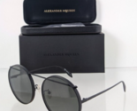 Brand New Authentic Alexander McQueen Sunglasses AM 0137 Black 002 60mm ... - $257.39