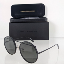 Brand New Authentic Alexander McQueen Sunglasses AM 0137 Black 002 60mm ... - £205.27 GBP