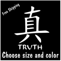 Chinese Astrology Truth Sticker Wall Logo Vinyl Decal Car Laptop - £2.47 GBP+