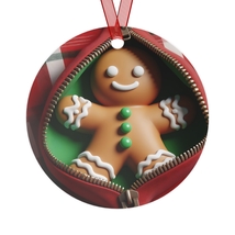 Gingerbread Christmas Ornament, Christmas Gift For Family, Holiday Tree ... - £6.38 GBP